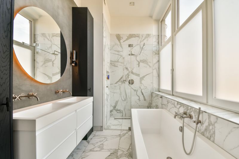 Double Vanity with Smart Mirrors